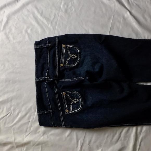 🔴𝗕𝗢𝗚𝗢🔴womens jeans pega 2 size 13 blue wash - Picture 10 of 16